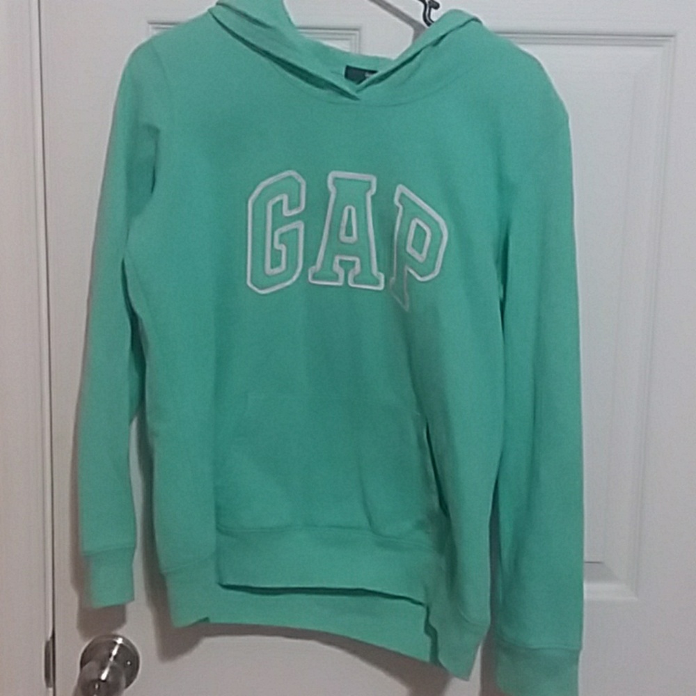 Blue hoodie